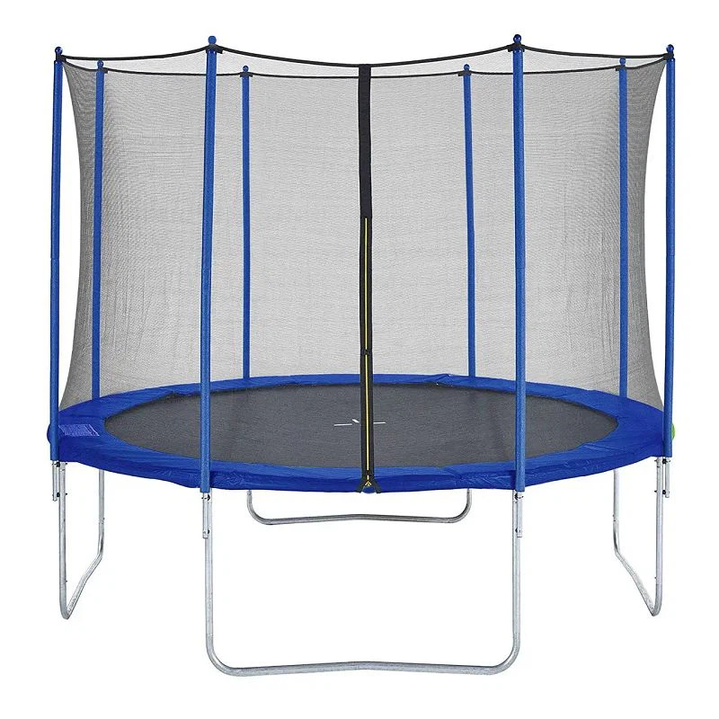 12フィートの円形トランポリン、エンクロージャー付き